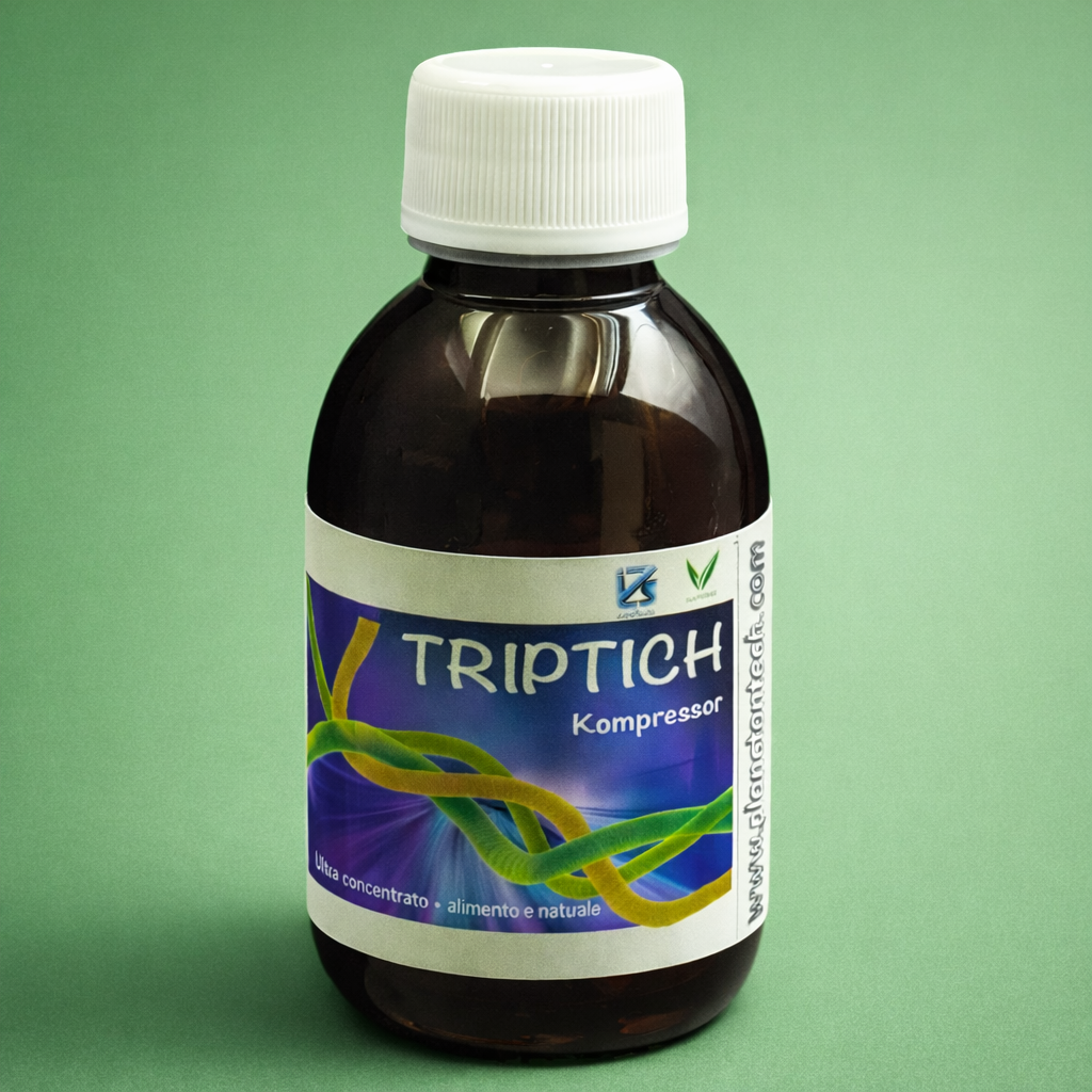 Planctontech Triptich Kompressor 150ml – Fitoplancton Vivo ad Alta Densità per Reef