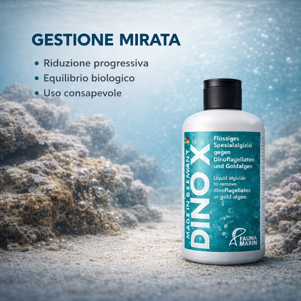 Fauna Marin Dino X – Trattamento contro Dinoflagellati in Acquario Marino - immagine 3