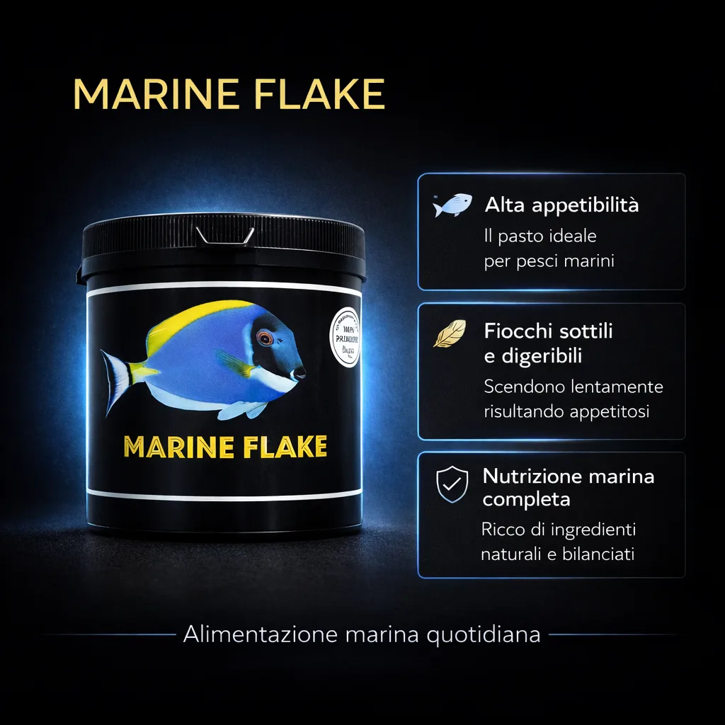Planctontech Marine Flake – Mangime a Fiocchi per Pesci Marini - immagine 3