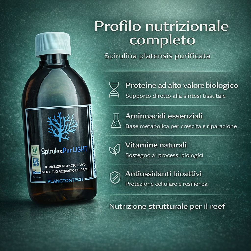 Planctontech SpirulexPur Light – Spirulina Viva Reef - immagine 2