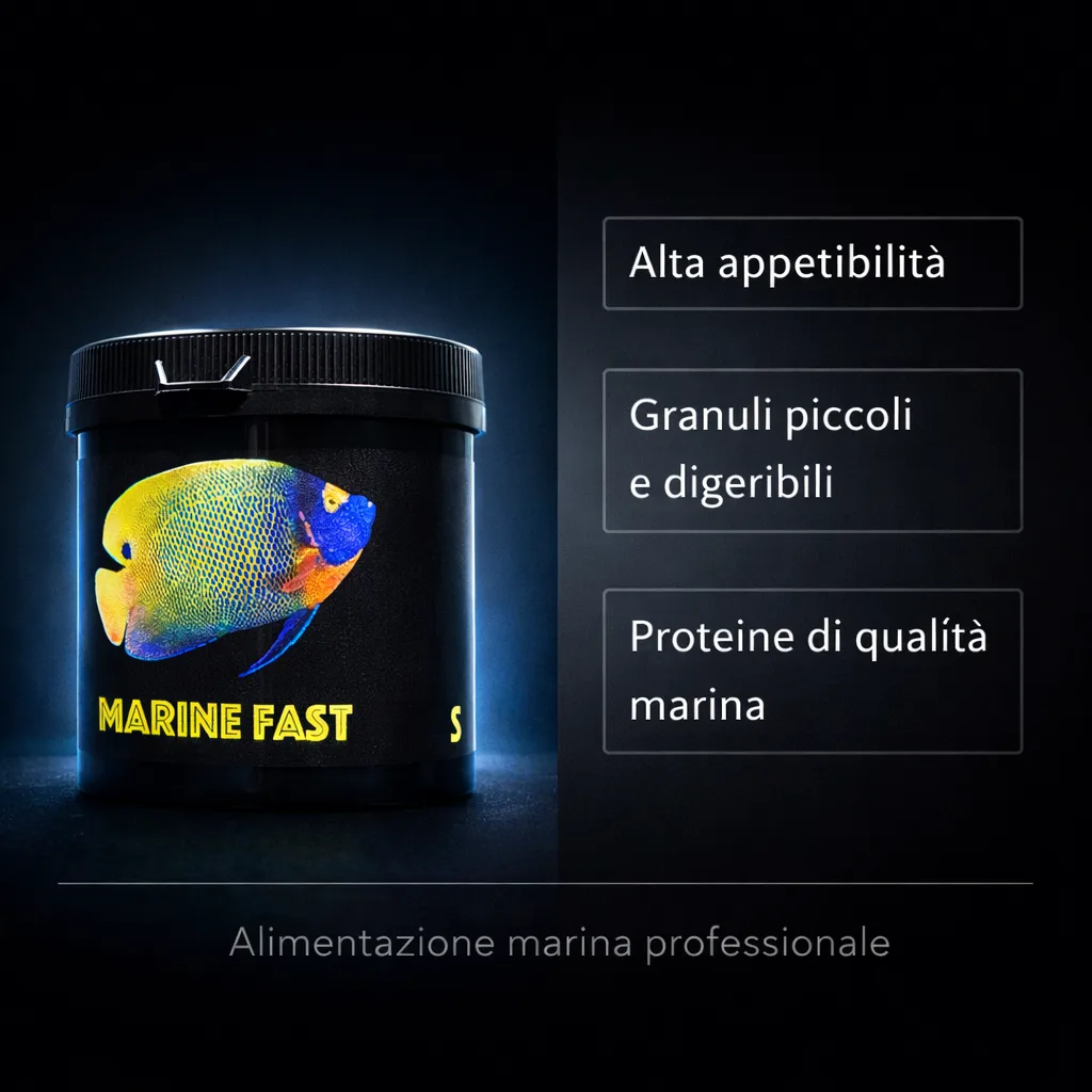 Planctontech Marine Fast S – Mangime granulare per pesci marini - immagine 3