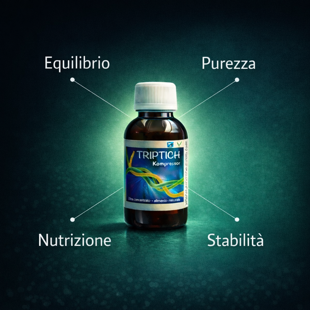 Planctontech Triptich Kompressor 150ml – Fitoplancton Vivo ad Alta Densità per Reef - immagine 5