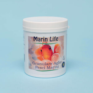 MarinLife Mangime Granulare 0,8 mm - M -  con Aglio – Per Pesci Marini Tropicali