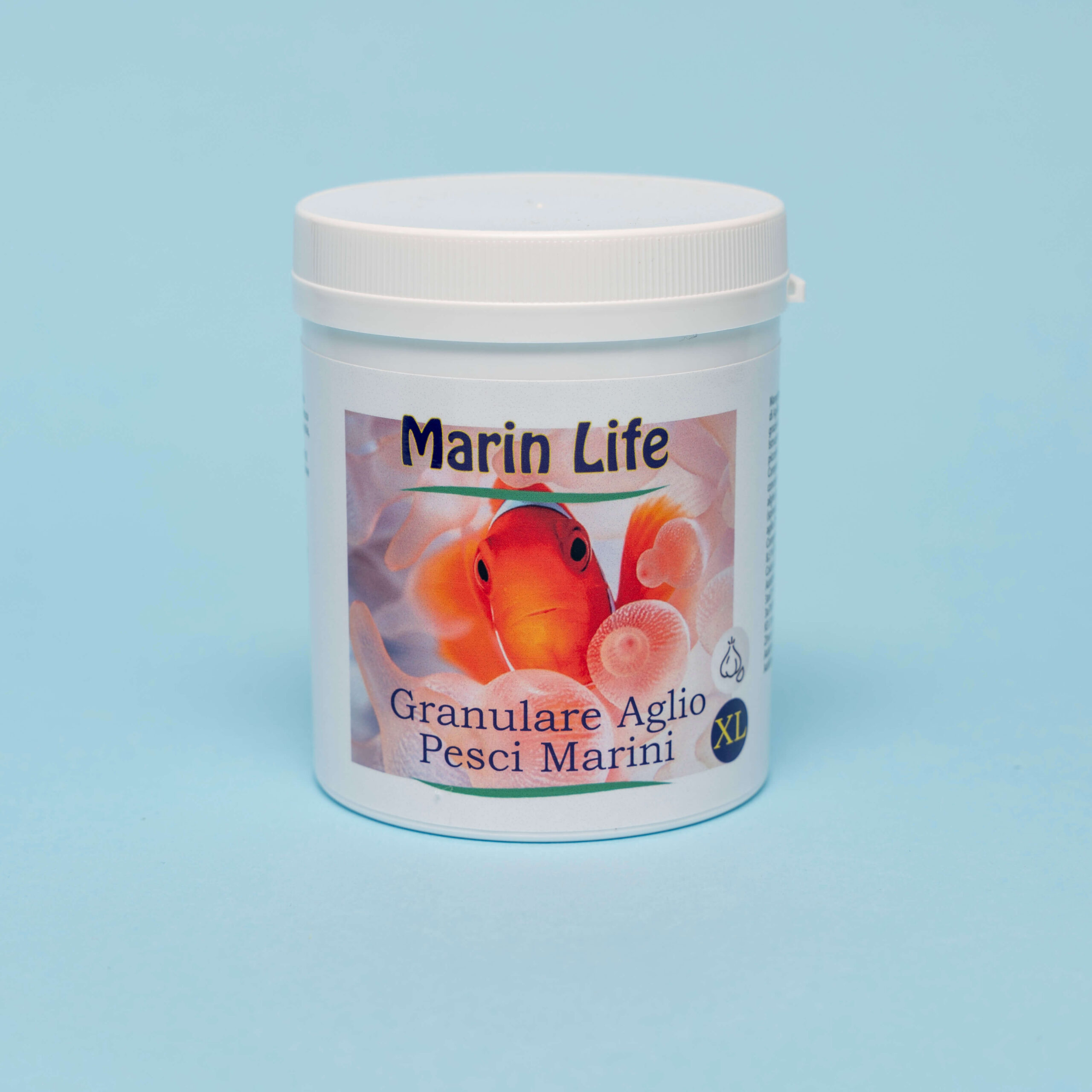 MarinLife Mangime Granulare 2 mm - XL - con Aglio – Per Pesci Marini Tropicali
