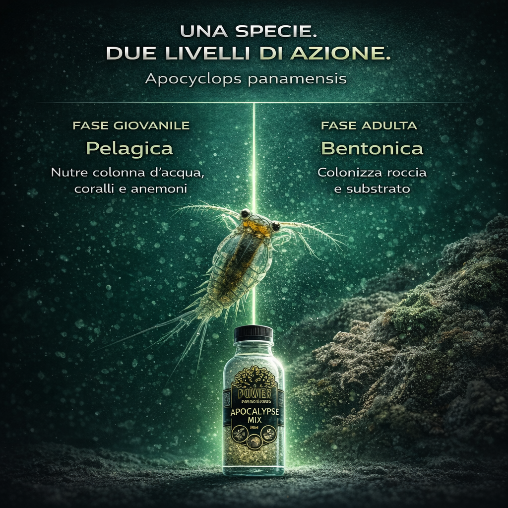 Power Aquaculture APOCALYPSE MIX – Copepodi Vivi per Acquario Reef - immagine 2
