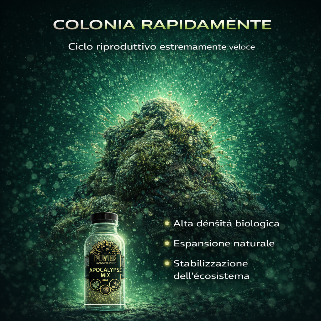 Power Aquaculture APOCALYPSE MIX – Copepodi Vivi per Acquario Reef - immagine 3