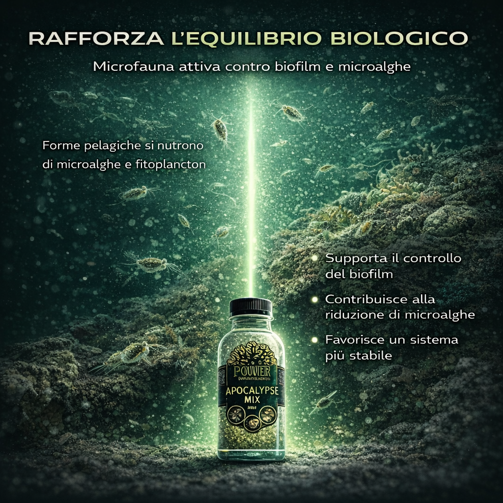 Power Aquaculture APOCALYPSE MIX – Copepodi Vivi per Acquario Reef - immagine 4