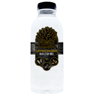 Power Aquaculture NUCLEAR MIX – Copépodi Bentonici ad Alta Densità per Acquario Reef, 500ml