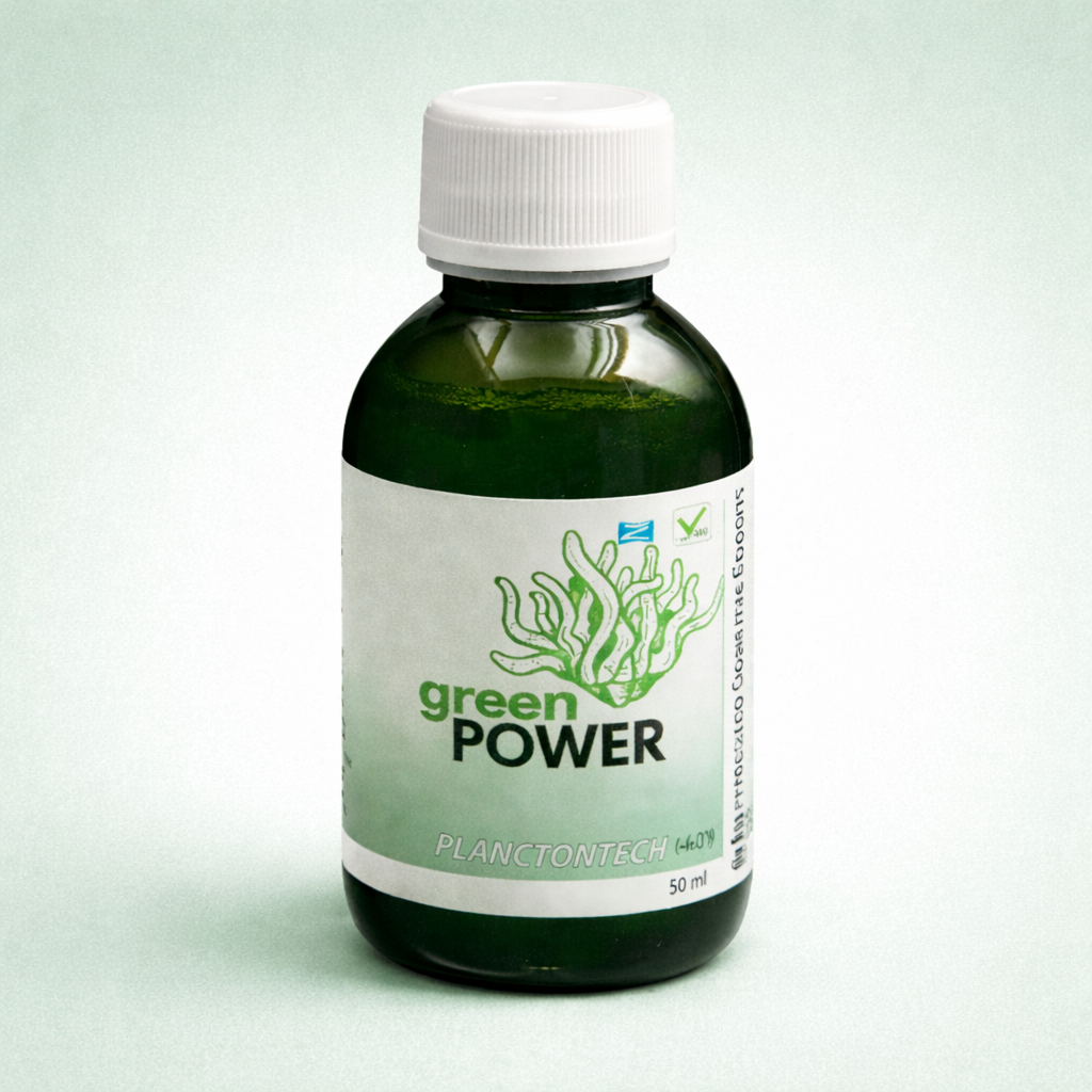 Planctontech Green Power 50ml – Fitoplancton Vivo