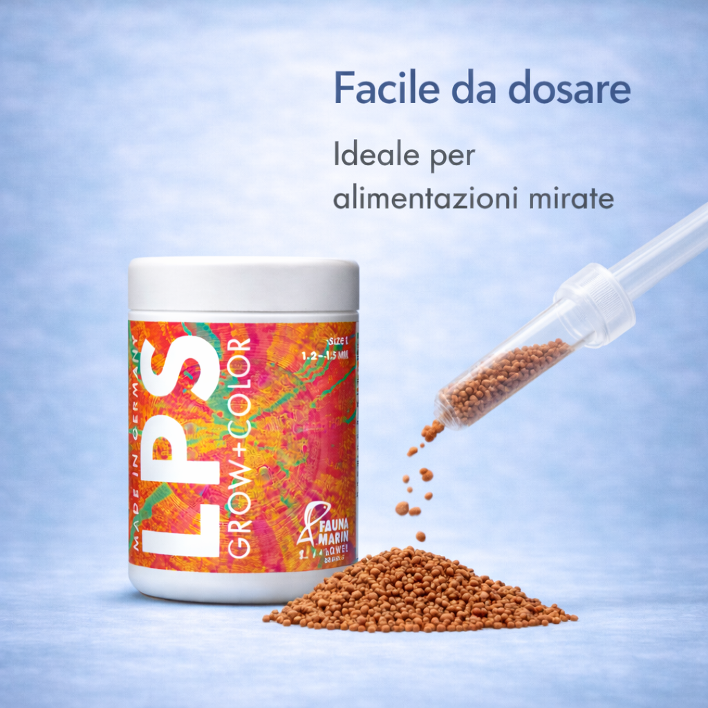 Fauna Marin LPS Grow + Color L 60 g - Nutrimento per Coralli LPS - immagine 4