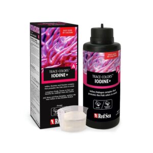 Red Sea Trace Colors A Iodine 500ml – Integratore Iodio, Bromo e Fluoro per Acquario Marino