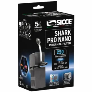 Sicce - Shark Pro Nano 250 Filtro Interno per Acquari fino a 50 Litri