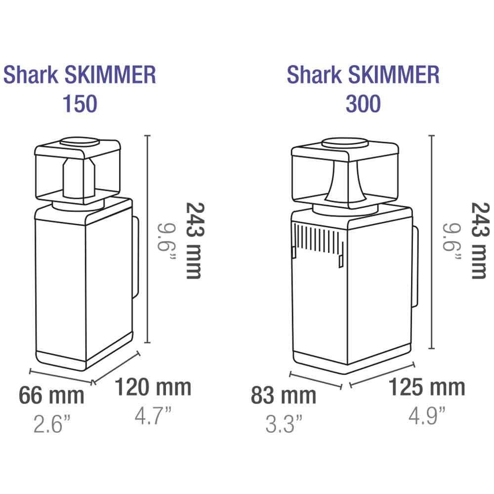 Sicce - Shark Skimmer 150 Schiumatoio Interno per Acquari Marini fino a 150 Litri - immagine 5