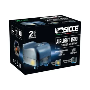 Sicce - Airlight 1500 Aeratore Silenzioso per Acquari 40-100 Litri