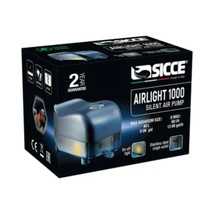 Sicce - Airlight 1000 Aeratore Silenzioso per Acquari 16-40 Litri