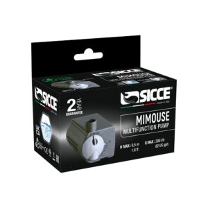Sicce - Mimouse Minipompa Regolabile 300 L/h